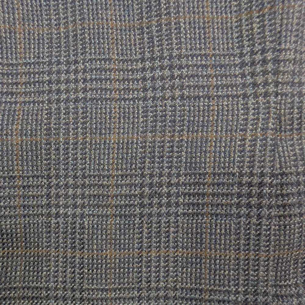 Jos. A. Bank Vintage 100% Wool Checkered Blazer Sport‎ Coat 41R | Made in Canada